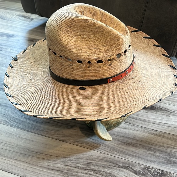 Genuine Palm Leaf Ranchero Hat - Picture 5 of 8
